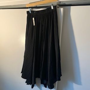 NWT Anthropologie Aline midi flare skirt Size SP.
